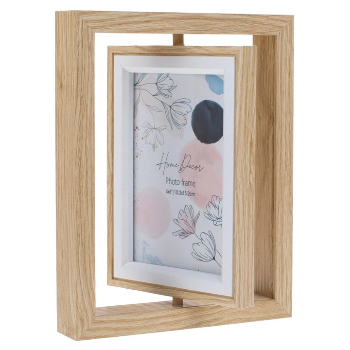 Rama Foto cu Cadru Rotativ 10x15,2cm