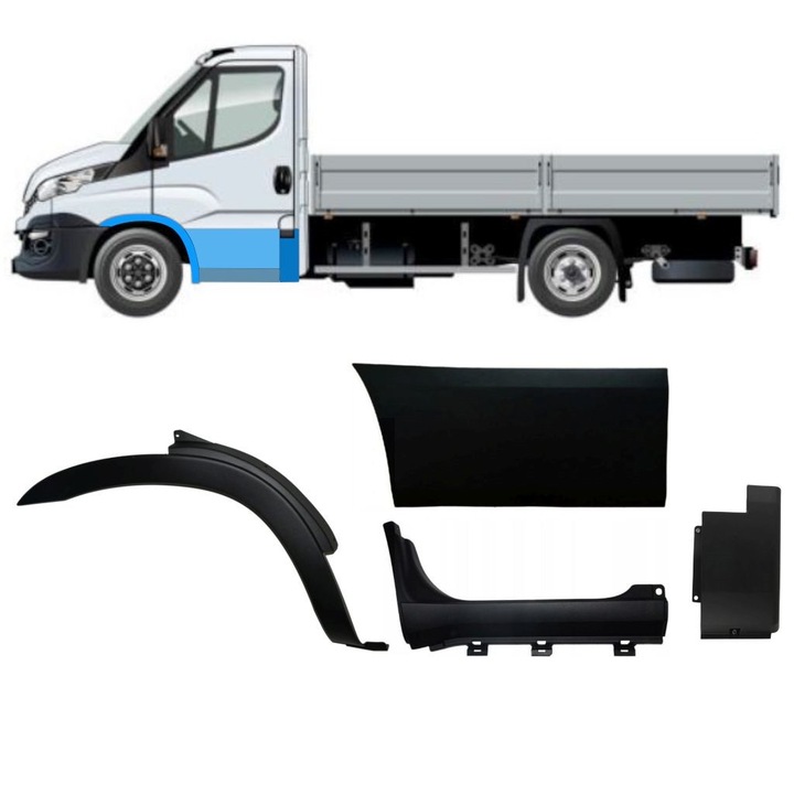 Bandou Lateral Pentru Iveco Daily 2014-2019 / Stanga / Set