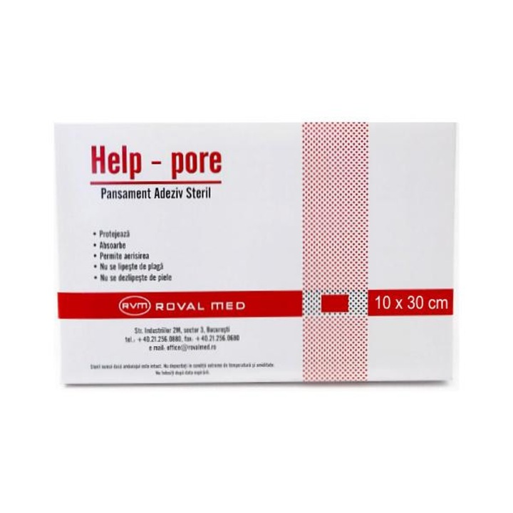Pansament adeziv steril 10cmx30cm