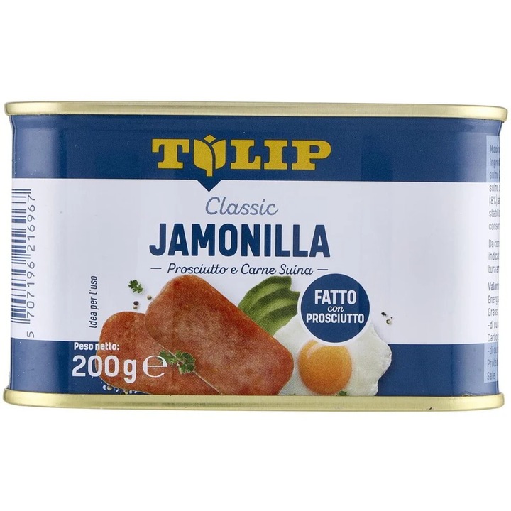 Conservă carne Tulip, porc, 200g