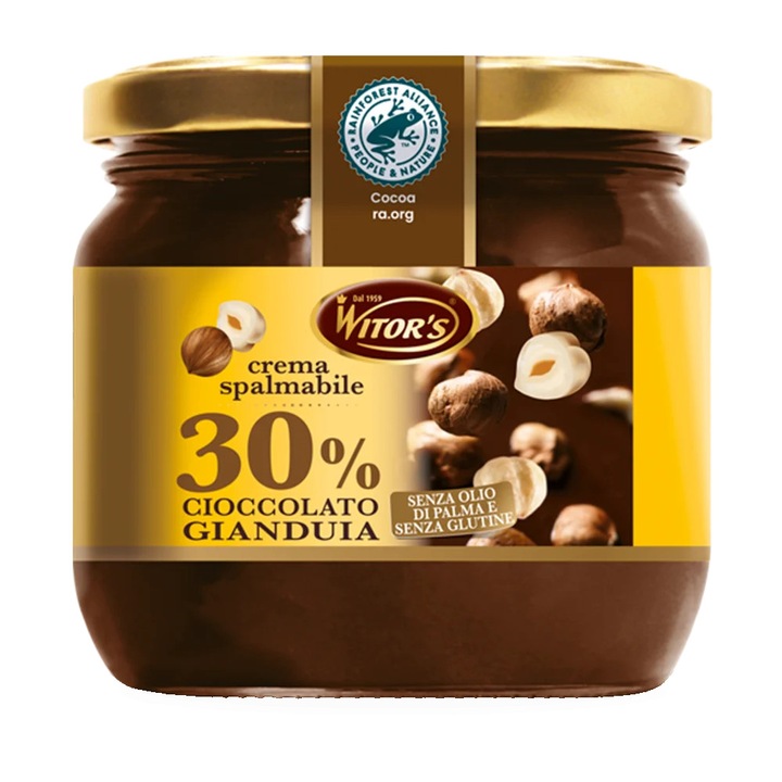 Crema tartinabilă, Witor's, Nocciola, 360g