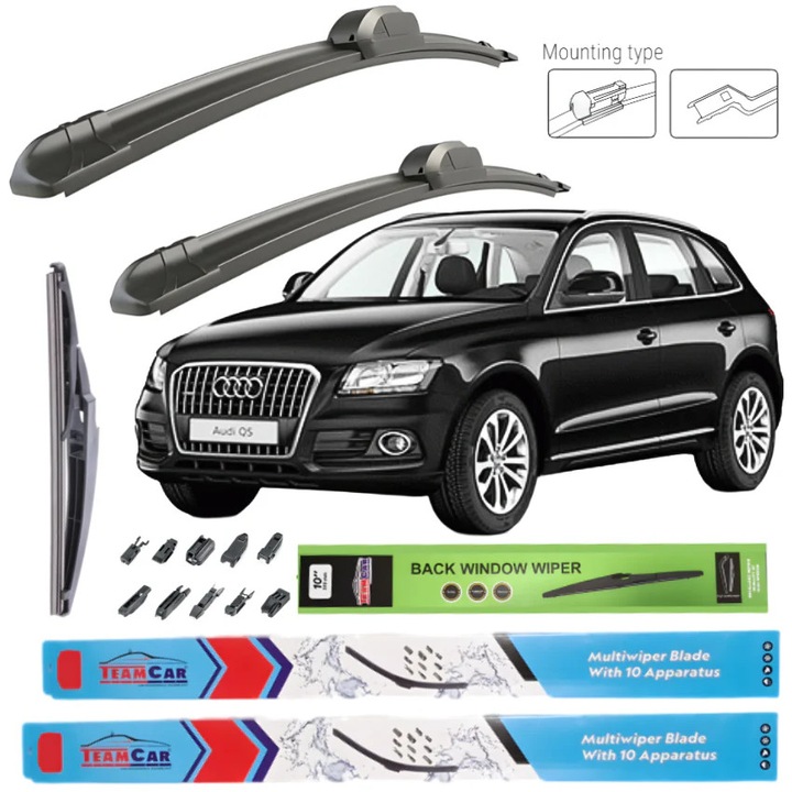 Stergatoare Audi Q5 (I, 8R) 2013-2017 – Set complet