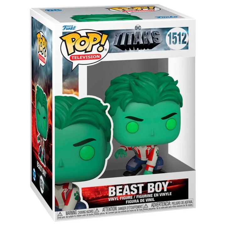 Figurina de acțiune, Northix, Beast Boy, 9cm, vinil, set