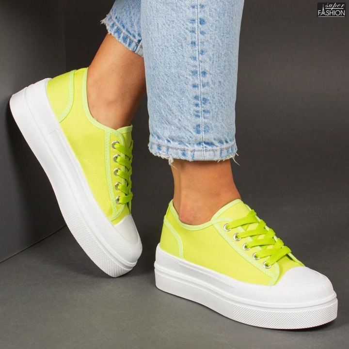 Pantofi sport ''abc abc-356 yellow''
