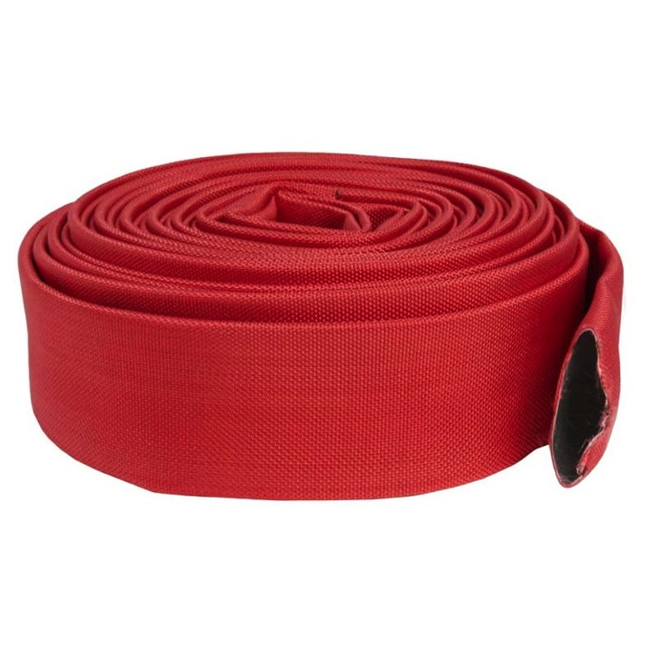 Furtun pompier, Miromoto, 2 toli, 30 m, 8 bar, rosu