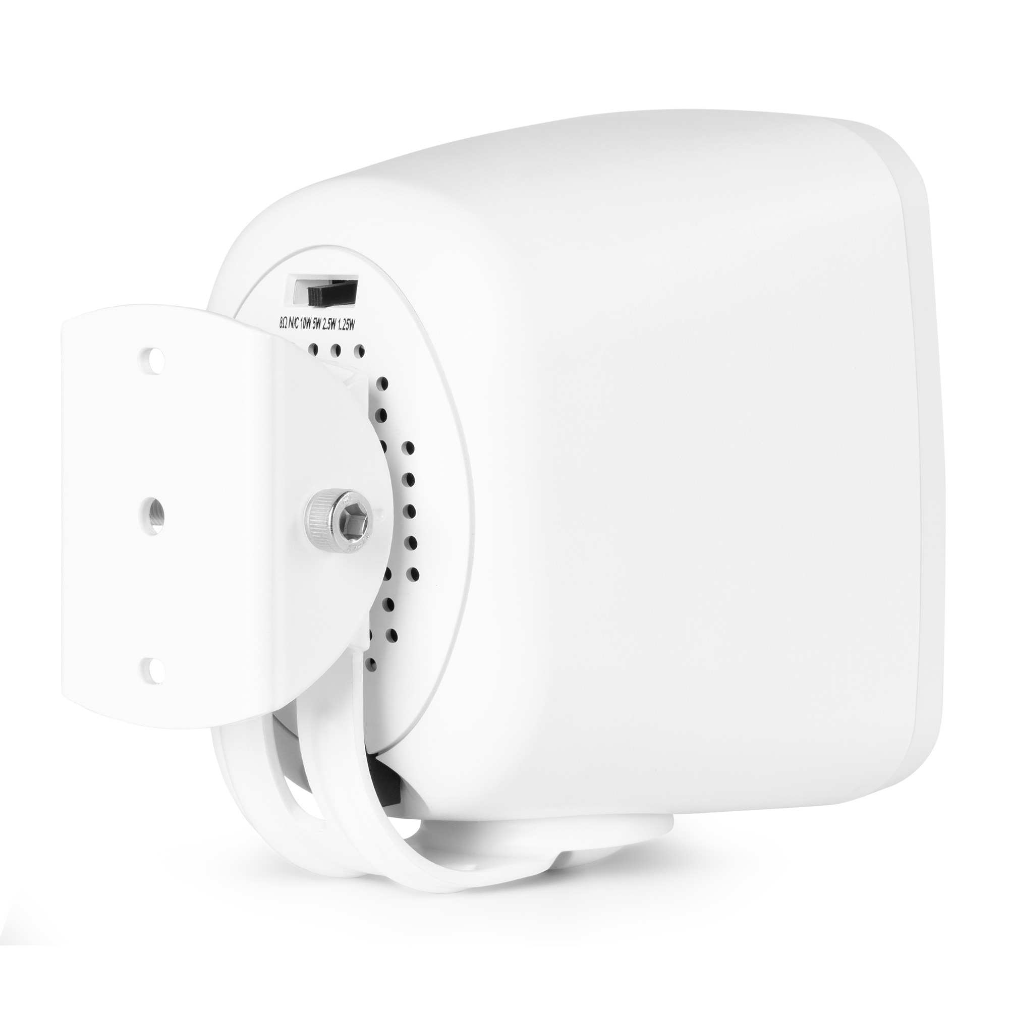 Boxă de exterior Power Dynamics, 10W RMS, IPX5, alb, 140x100x122mm