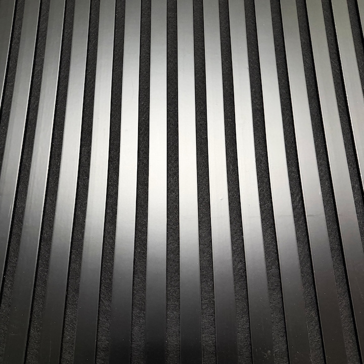 Riflaj Decorativ Negru Mdf MD11 280 cm x 100 cm