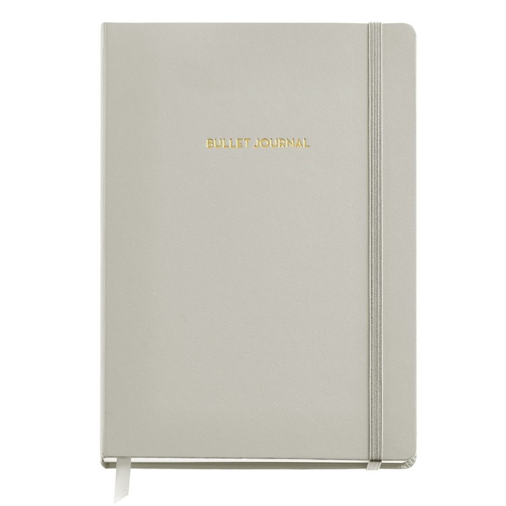 Agenda nedatata A5 Bullet Journal Gri Miquelrius