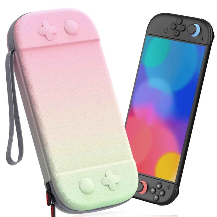 Husă de depozitare pentru consola Nintendo Switch 2, ORBER, nylon rezistent, impermeabil, 30x14x4cm, diverse culori