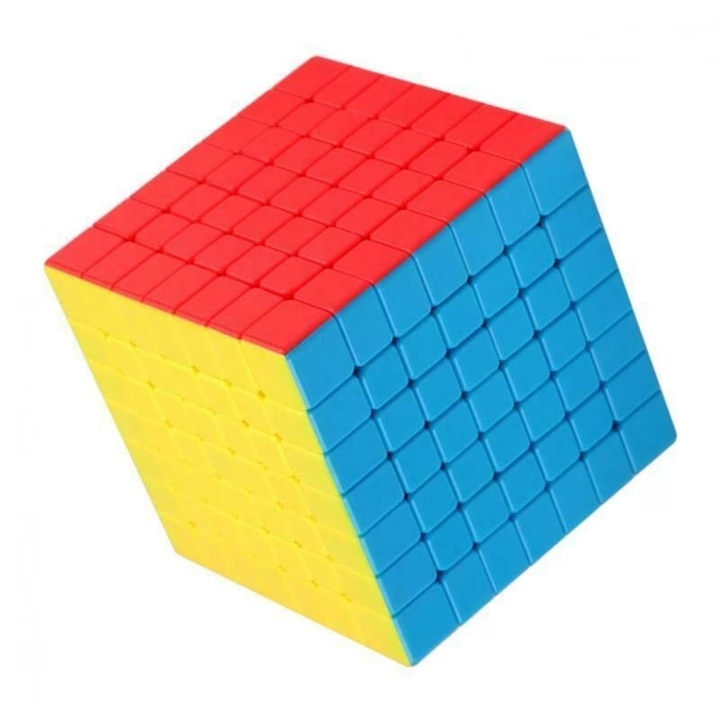 Cub Rubik Magnetic,7x7x7, Speed Cube din plastic ABS,182 g, 66mm ...