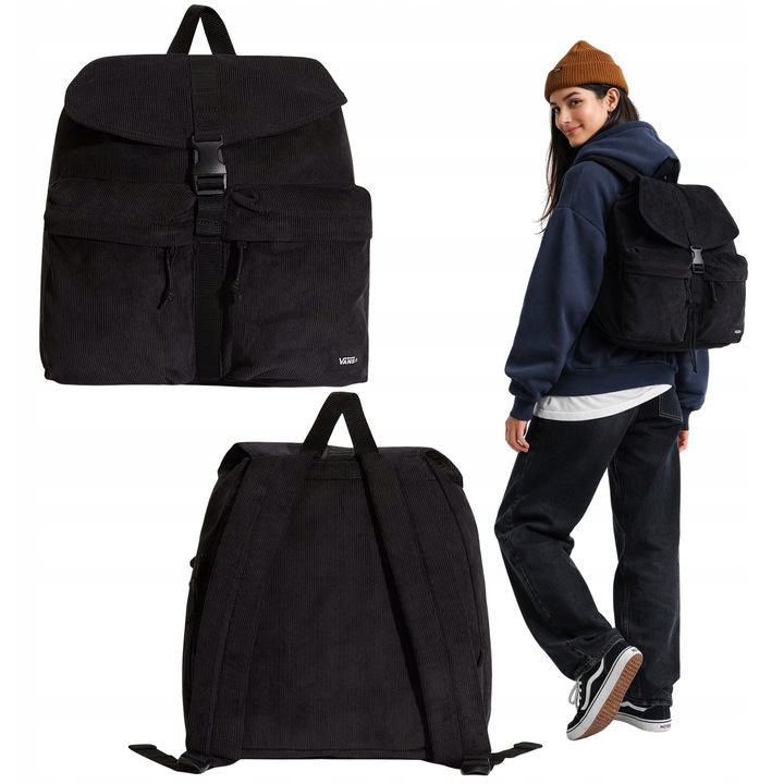 Vans Scatter Rucsac VN000Q99BLK Negru 20 L Urban Style Skate School
