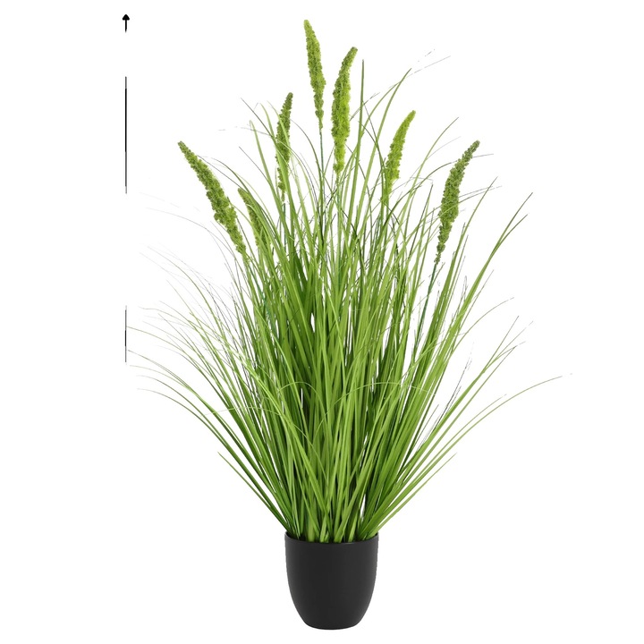 Iarba decorativa, aspect realist, utilizare interioara, 150cm, verde