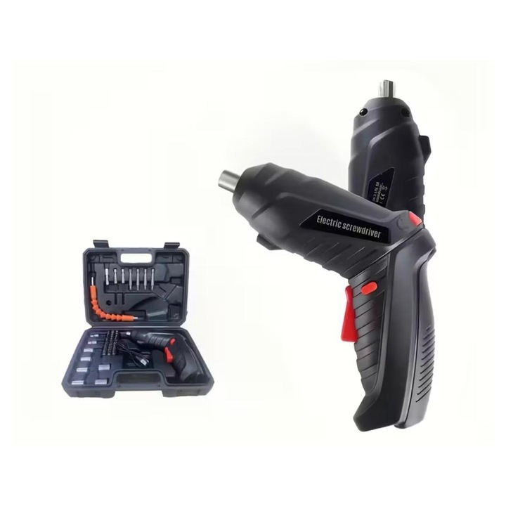 Set surubelnițe electrice multifuncționale 47in1, cap drept