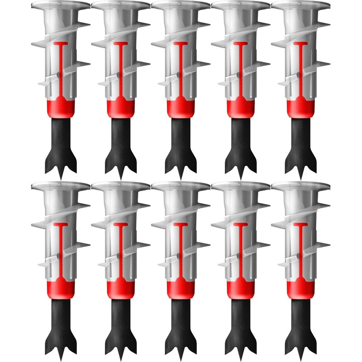 DuoBlade, Diblul autoforant pentru gips-carton pentru instalare rapida si usoara 10 BUC