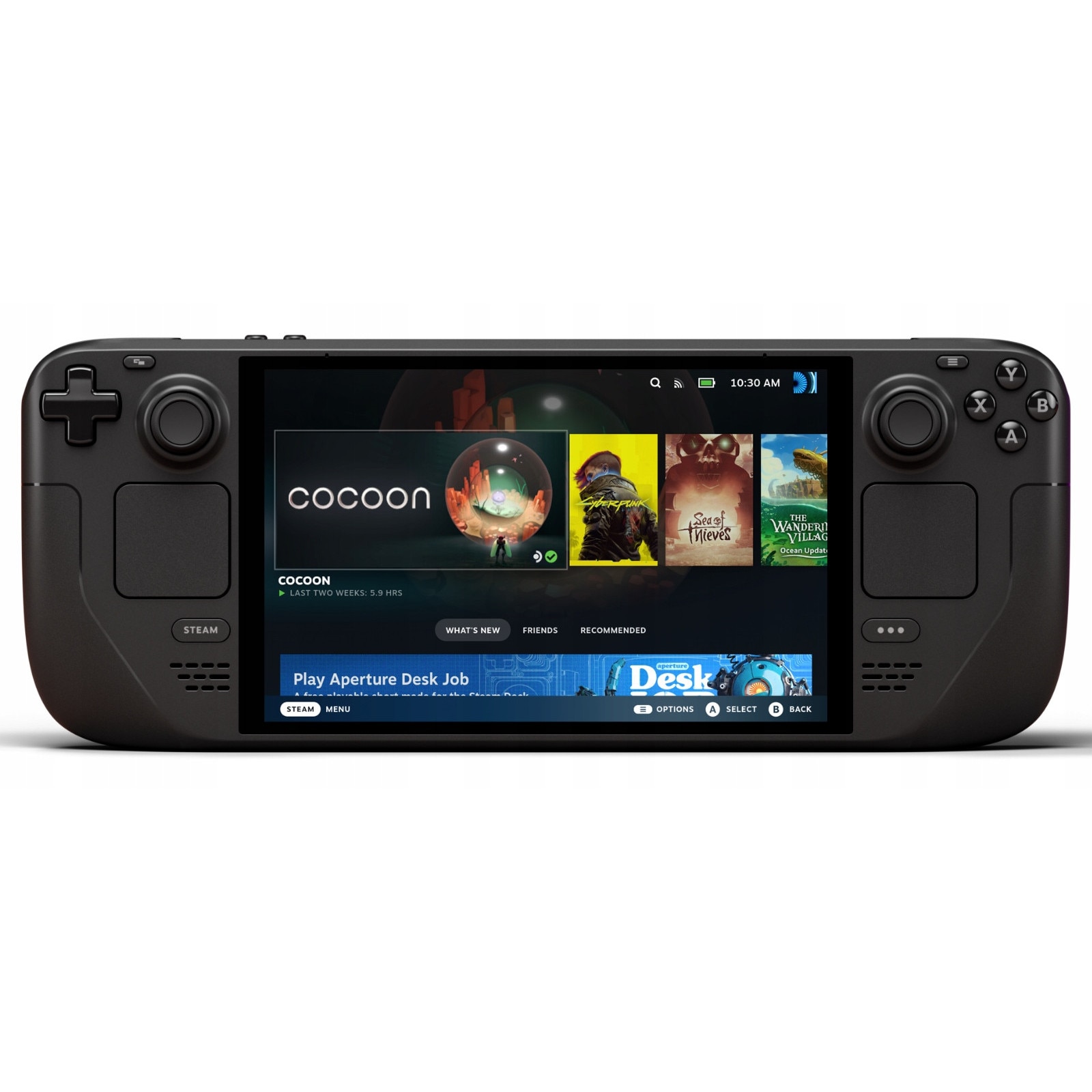 Consola Portabila Valve Steam Deck AMD Zen 2 16GB 256GB SSD 7" IPS PENTRU JOCURI