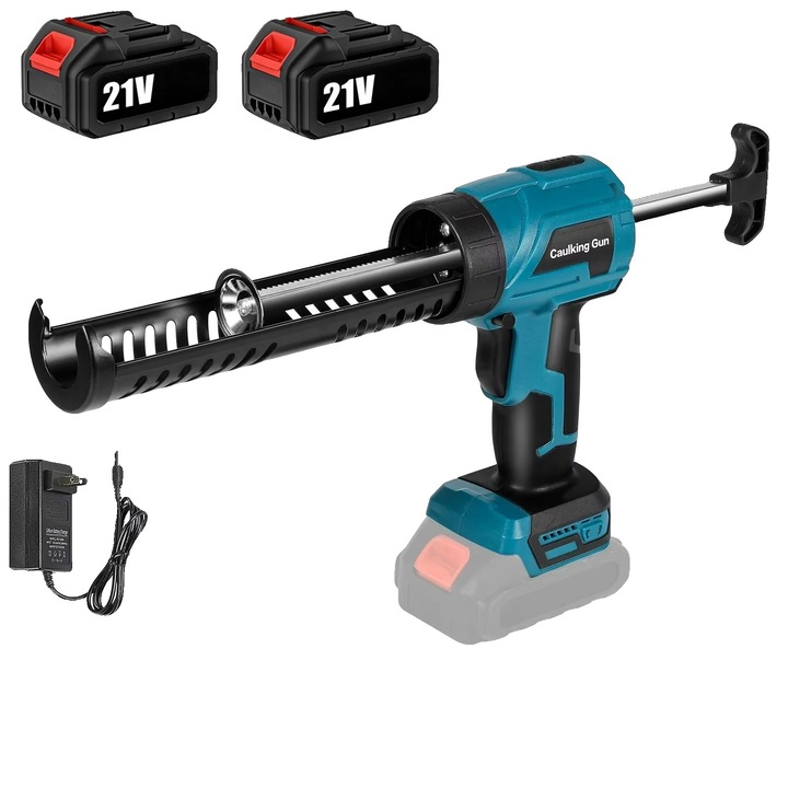 Pistol de lipit electric fara fir, 4 viteze ajustabile, 2 baterii, 1500mAh, 18V