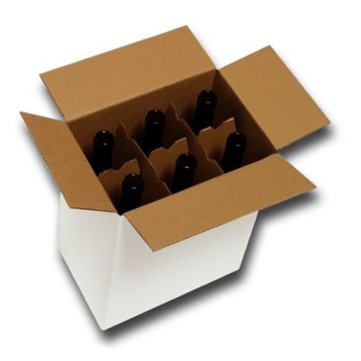 Pachet 18 sticle bere 330ml, culoare bruna, inchidere cu capace metalice de 26mm