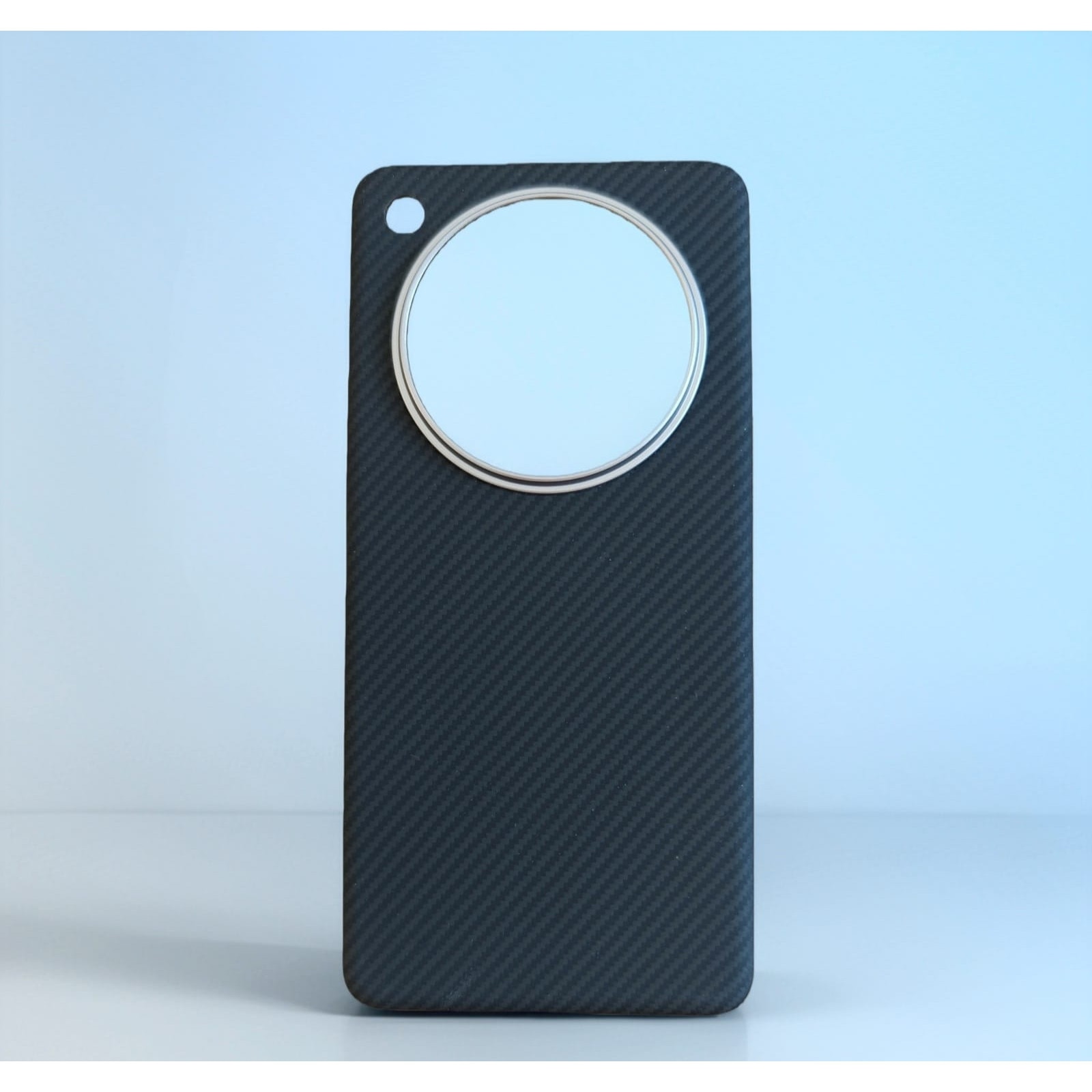 Husa de protectie Premium Tip Kevlar pentru OPPO FIND X8 PRO, fibra de carbon, aramid kevlar, Negru