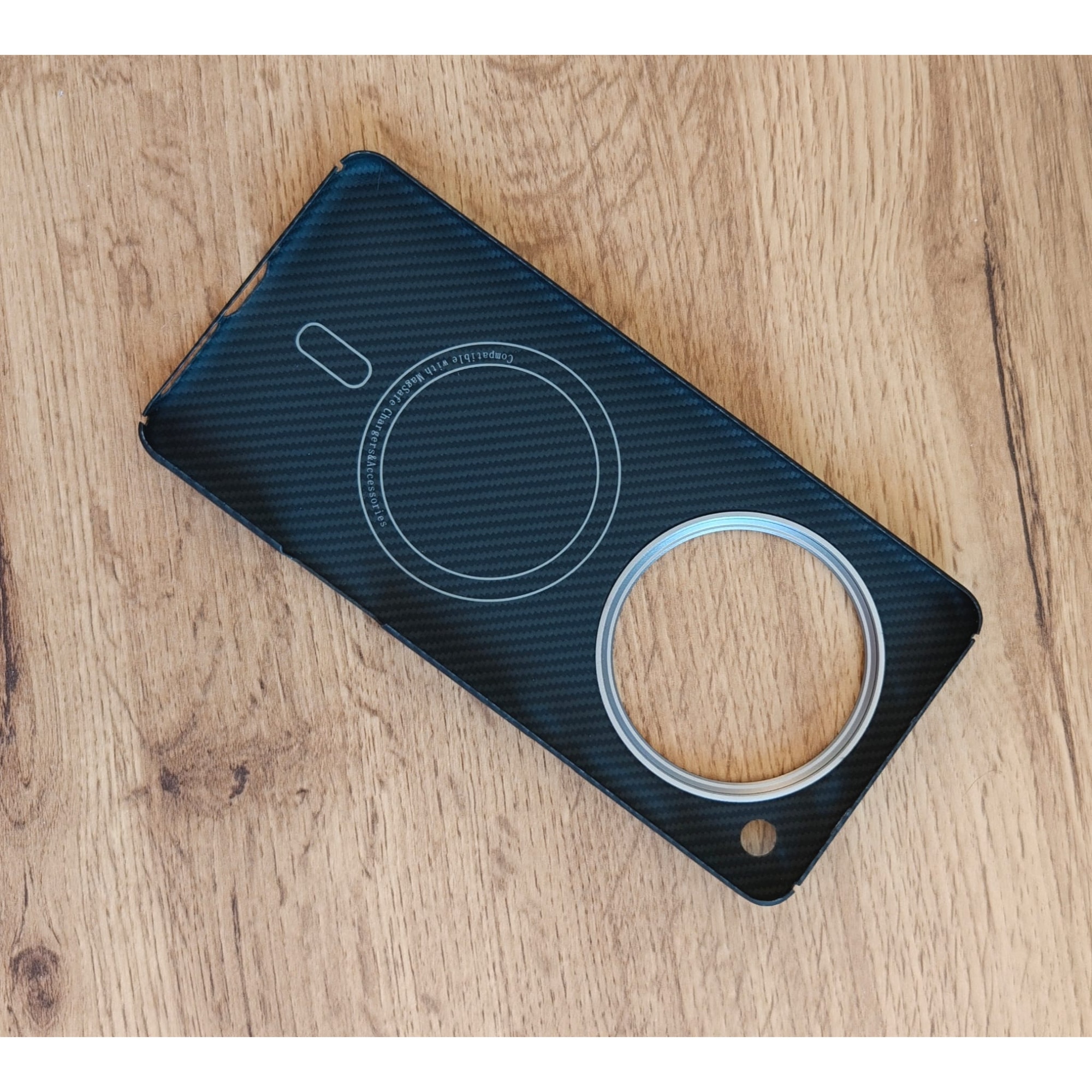 Husa de protectie Premium Tip Kevlar pentru OPPO FIND X8 PRO, fibra de carbon, aramid kevlar, Negru