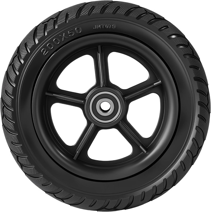 Tömör gumiabroncs 200x50 (8 hüvelyk), YDCY™, elektromos rollerhez, elektromos rollerekhez és futóbiciklikhez alkalmas, tömör gumiabroncs 8x2, defekt- és robbanásálló