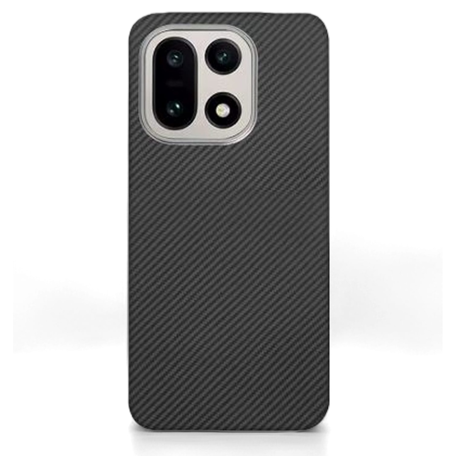 Husa de protectie Premium Tip Kevlar pentru OnePlus 15, fibra de aramida Kevlar, Negru
