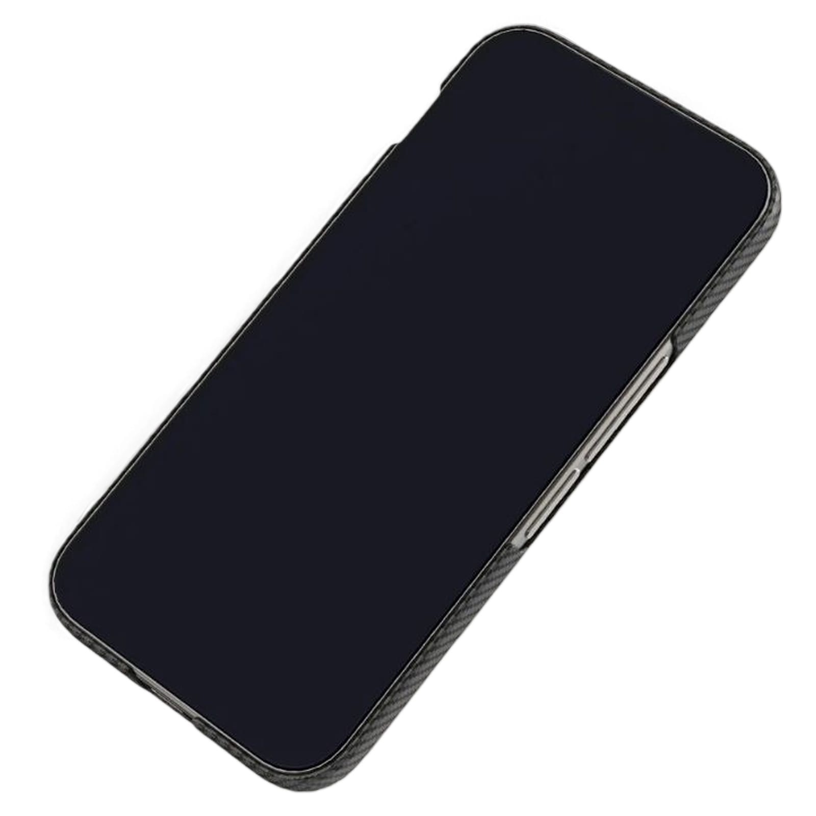 Husa de protectie Premium Tip Kevlar pentru OnePlus 15, fibra de aramida Kevlar, Negru