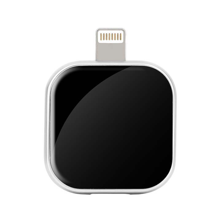 USB флаш памет, ORBER, 128 GB, Lightning, черна, plug and play