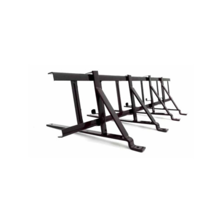 Set parazapada grilaj acoperis tigla metalica 2 m cu 4 suporti, negru
