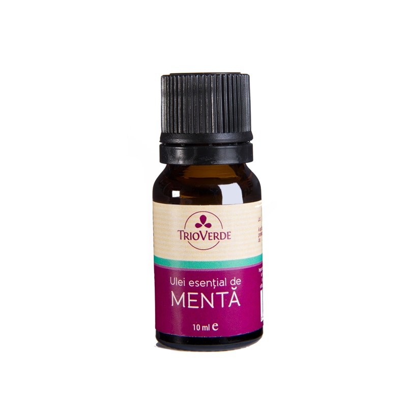 Ulei esential pur pentru uz cosmetic Trio Verde Menta, 10ml