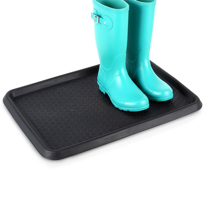 Artemis cipőlábtörlő, 61x40x2,5 cm, fekete, beltéri és kültéri használatra