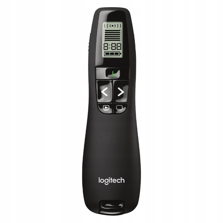 Vezeték nélküli prezentációs távirányító Logitech R800, 30m, 134x38x28mm