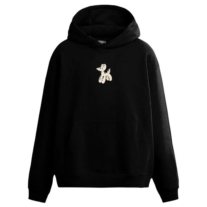 Hanorac JACK &JONES Object Sweat Hood Smu 54510, Negru