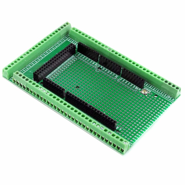 Bloc terminal PCB Elektroweb, set cu conectori ARK, 120x77mm