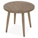 Set mobilier gradina/terasa 2 fotolii si masuta, Maison Mex CORAL, maro/alb