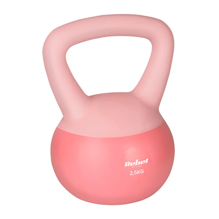 Kettlebell Rebel Active RBA-2333-02.5, soft 2.5 kg