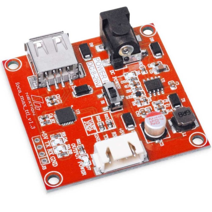 Modul convertor USB-UART TTL Elektroweb Nextion Foca Max 5V 2A, 50x50mm