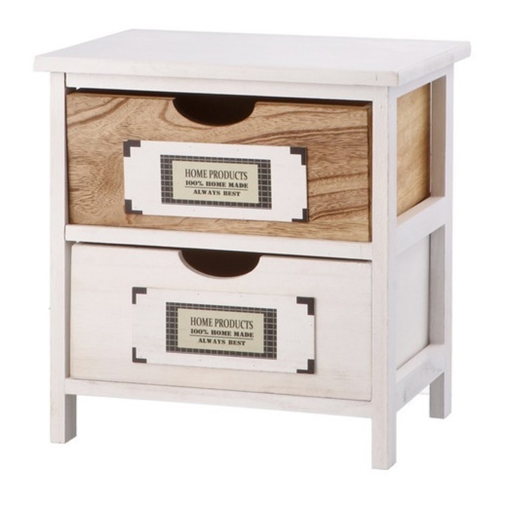 Comoda lemn multicolor 40 x 29 x 41 cm