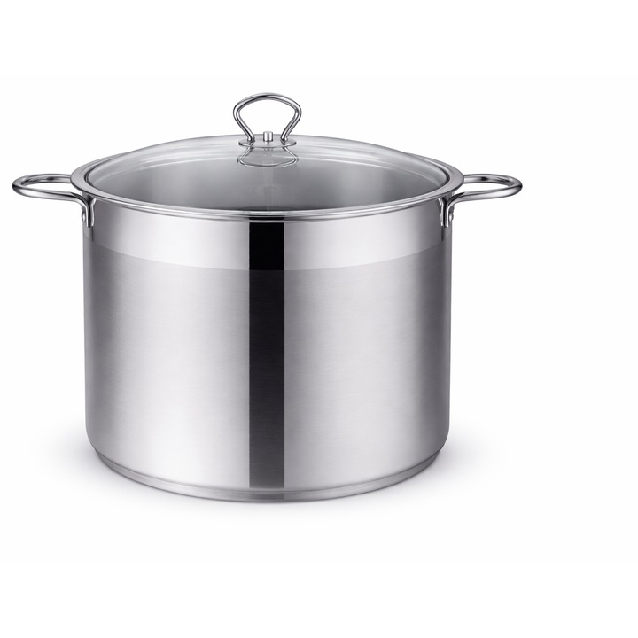 Royalty Line rozsdamentes edény üvegfedővel, 40 x 27 cm