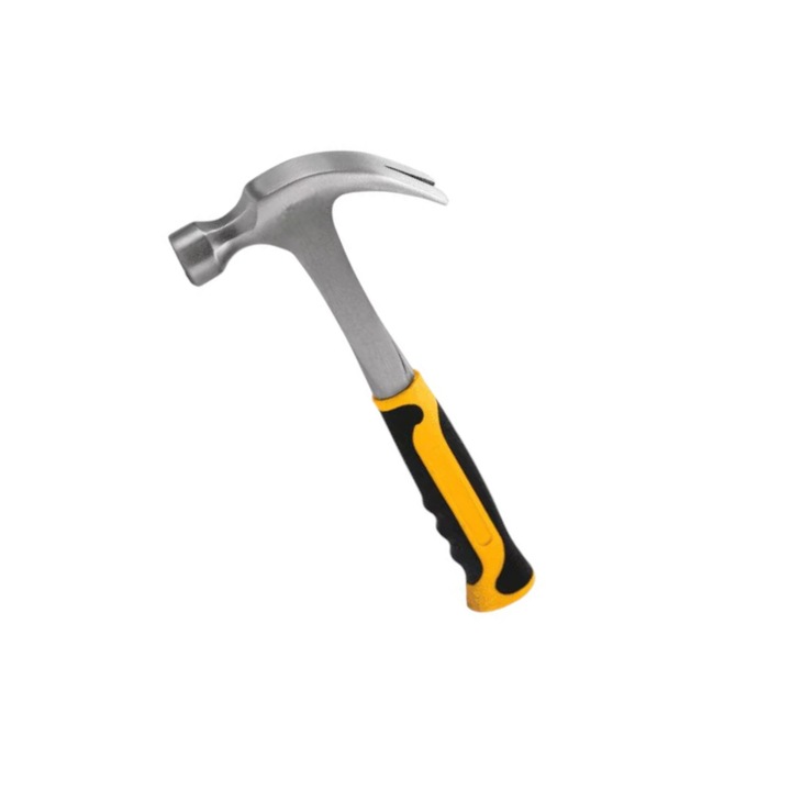 Ciocan dulgherie cu gheare, coada otel tubular anti-alunecare, 450 g, 33 cm - COBI SMART®