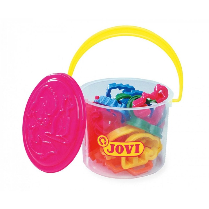 Set de 24 accesorii pentru modelat plastilina, JOVI, multicolor