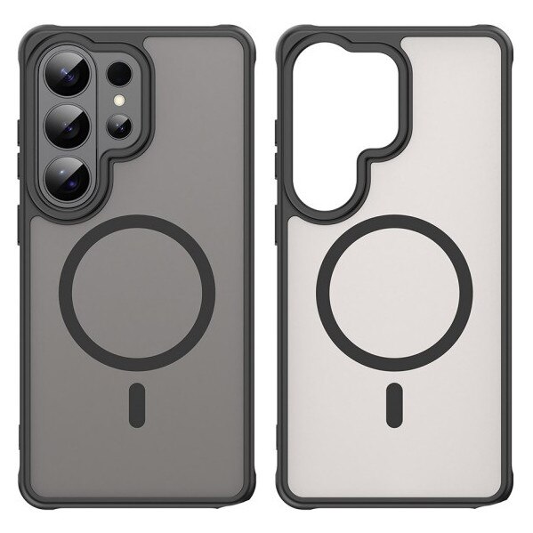 Husa Upzz® Halo Pentru Samsung Galaxy S26 ULTRA, Protectie Camere si Colturi, Super Rezistenta, Negru