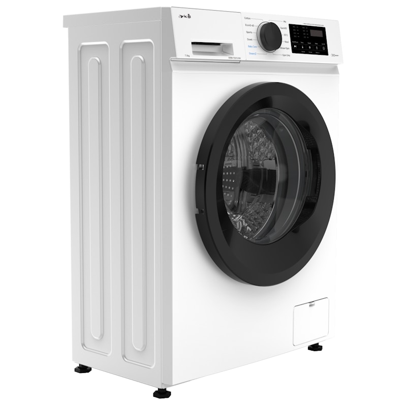 Masina de spalat rufe Arielli AWM-70215 INV, 7 kg, 1200 RPM, Clasa A, Steam, adancime 44cm, Motor Inverter, Alb