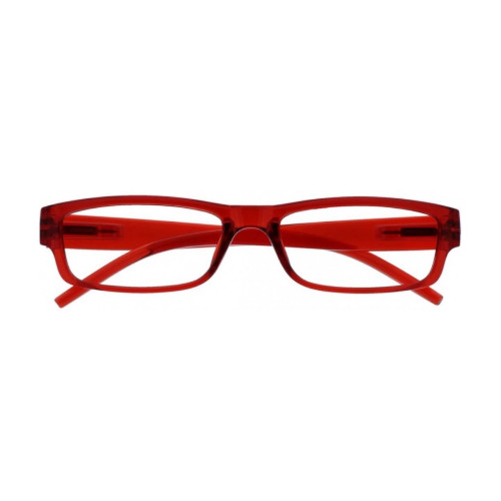 Ochelari pentru citit Opulize, +1.00, plastic, rosu