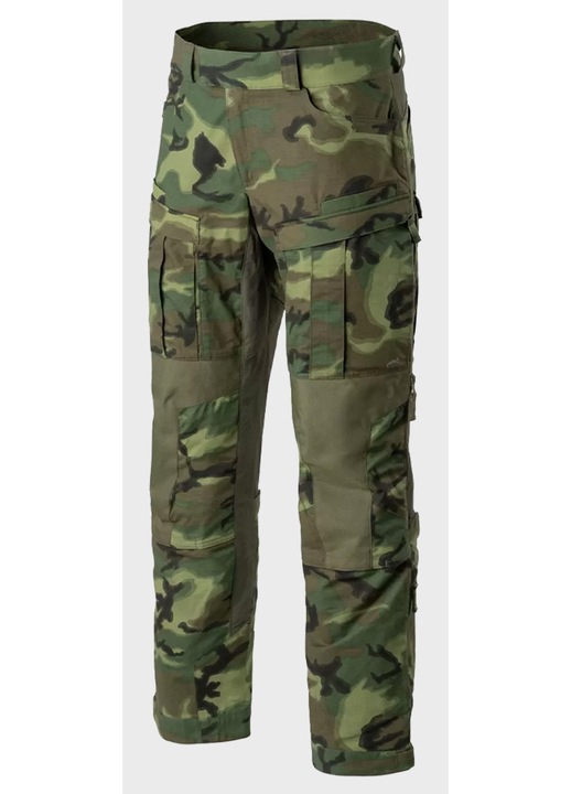 Pantaloni Pentru Barbati, Helikon-Tex, M, Stil Casual, Croi Regular, Talie Medie, Picioare Lungile, Inchidere cu Fermoar, Mai multe Buzunare Utile, Poliester, Camuflaj