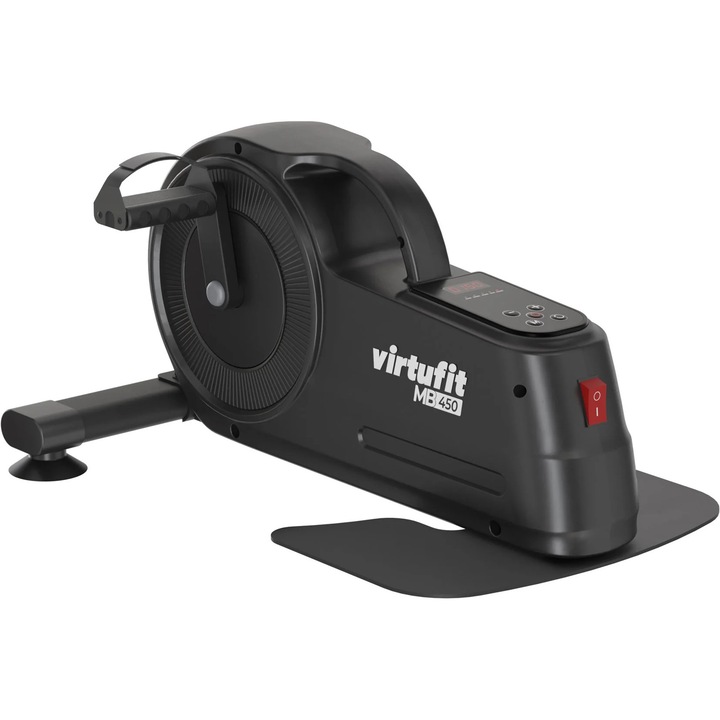 Bicicleta de exercitii pliabila cu display si franare magnetica motorizata VirtuFit MB450