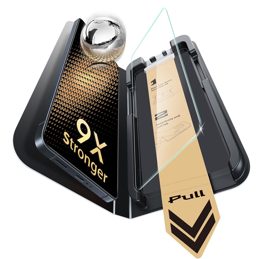 Folie sticla pentru Samsung Galaxy S26 Ultra ESR Corning Gorilla Glass UltraFit™ cu aplicator automat, Potrivire automata, Transparenta
