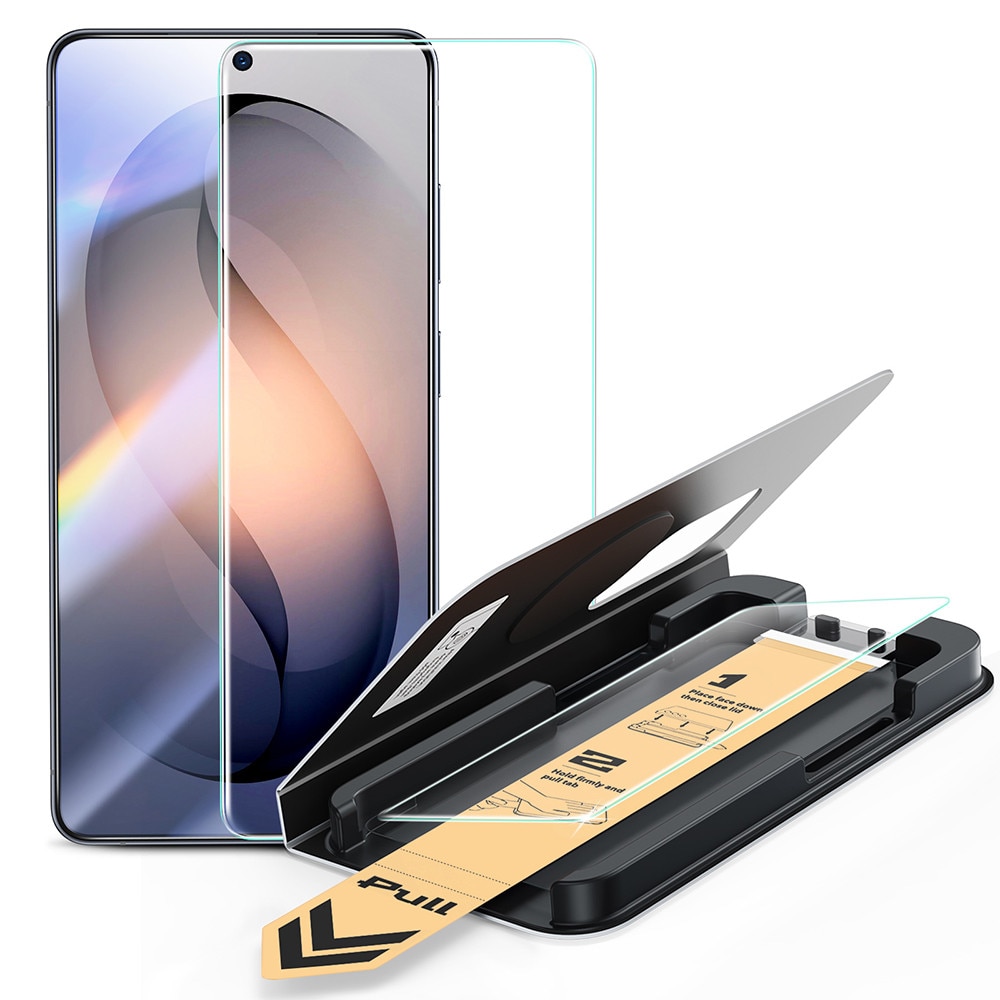 Folie sticla pentru Samsung Galaxy S26 Ultra ESR Corning Gorilla Glass UltraFit™ cu aplicator automat, Potrivire automata, Transparenta