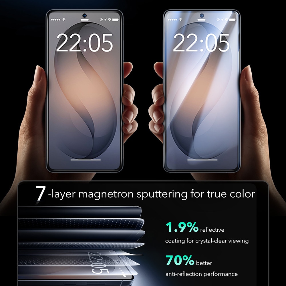 Folie pentru Samsung Galaxy S26 Ultra (set 2) - ESR Armorite Screen Protector - Clear