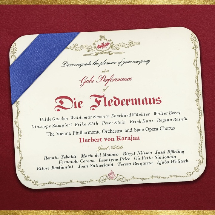 Waldemar KmenttHilde GudenErika KothWalter BerryWiener PhilharmonikerHerbert von Karajan - Johann Strauss II: Die Fledermaus - Vinyl