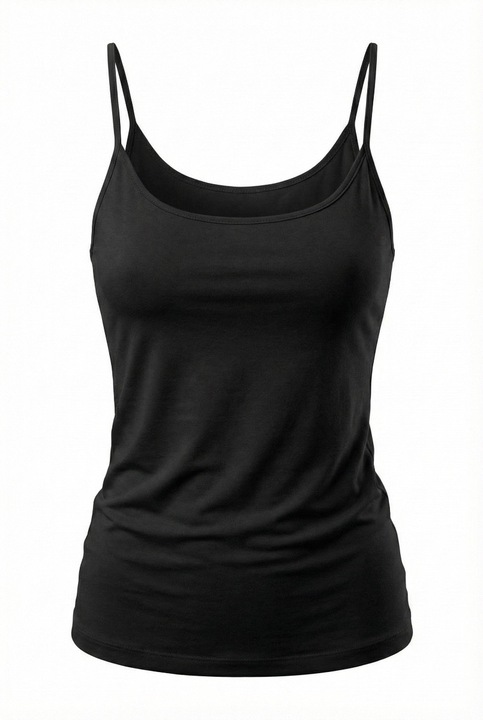 Maiou femei, 3074, bumbac, OTS, Negru